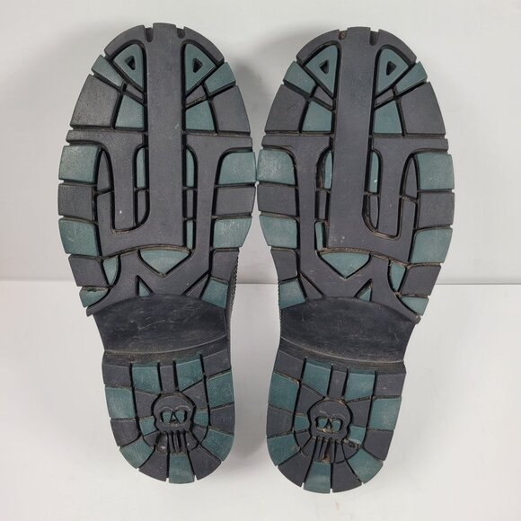 Vintage Y2K London Underground Men's Black Brogue Lace Up Shoes US Size 13M - Picture 7 of 8